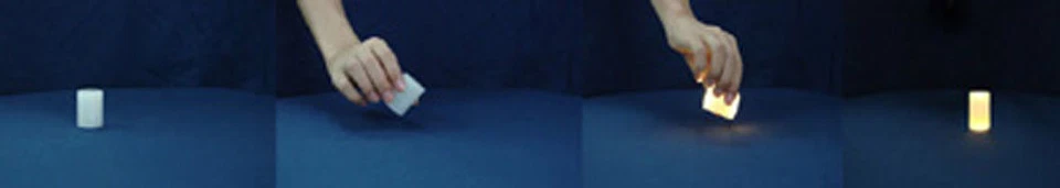 RICH ROSE (M-14 hr) Vela LED Recargable Tipo Abatible-12 Colores (Juego de 4 piezas) Foto 4 de 4