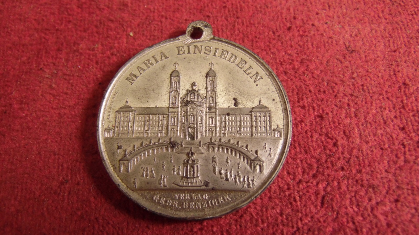 Alte Medaille Maria Einsiedeln