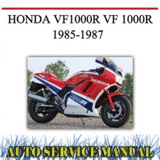 HONDA VF1000R VF 1000R 1985-1987 WORKSHOP SERVICE REPAIR MANUAL~DVD