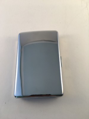 Silver Sleek Cigarette Case or Credit card Holder Gift Trinket Box  849344013426| eBay