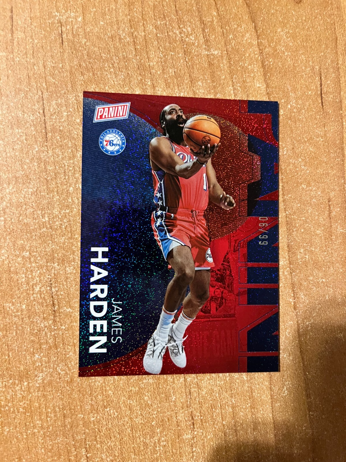 2023 Panini National Convention - James Harden - #30 Red Parallel #d /99