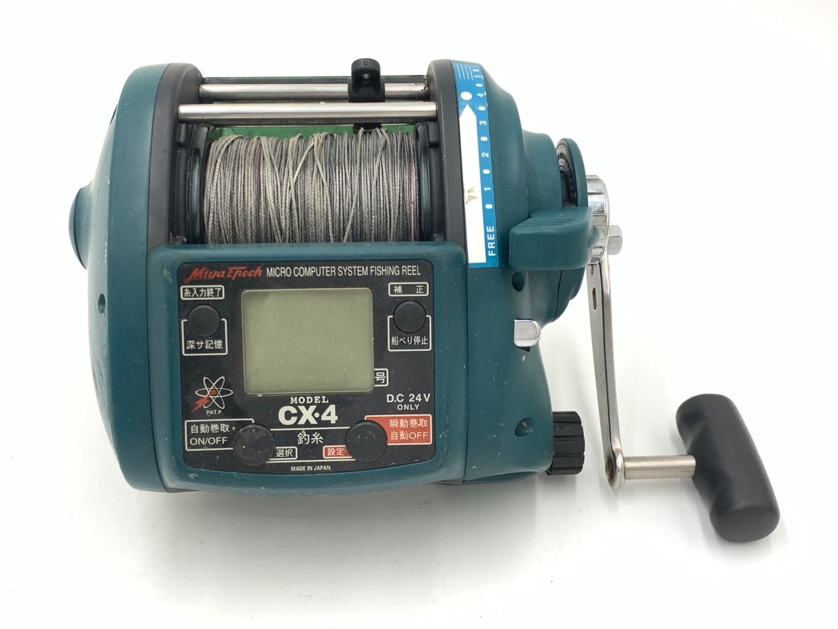 ミヤマエ MiyaEpoch COMMAND X-4NP 12V Miya Epoch COMMAND X4 Electric Reel 12V Big Game Trolling