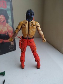 NECA ULTIMATE RAMBO NES FIGURE NINTENDO ATARI REEL TOYs  SYLVESTER STALLONE LOOK