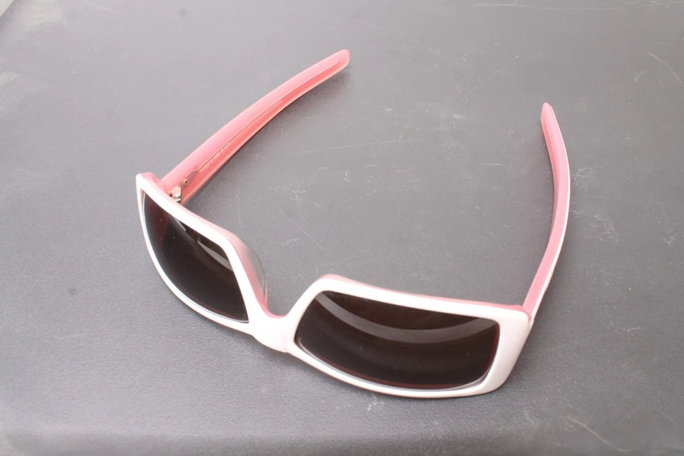 Gafas de sol usadas Julbo rosa/blanco RIP S 263 9 17 RIPS263917 hechas en Francia Foto 4 de 4