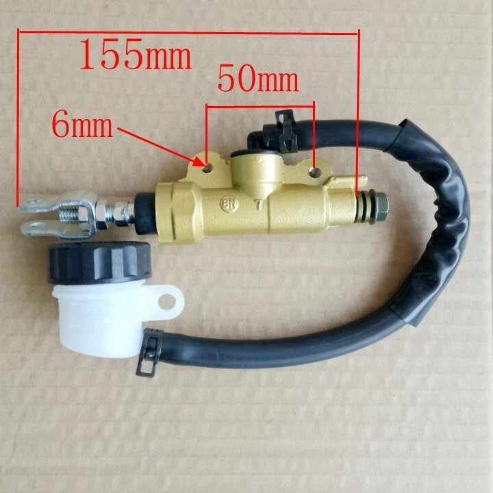 Cilindro maestro de freno trasero para Yamaha WR125R/X 09-13 WR200R WR250Z 91-98 WR500Z Foto 2 de 2