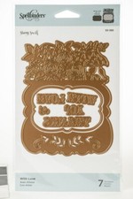 Spellbinders Metal Craft Die WITH LOVE s5-385
