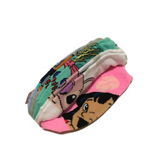 Disney LILO  Stitch Novelty 5 Pairs No Show Socks Women's Shoe Size 4-10 NWT