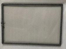 Russo wood stove door 9×13 replacement high heat ceramic glass 3/16th thick