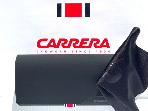NEW CARRERA Polished Black & Red UV Protective Grey Lens Sunglass 1045/S 807IR - Picture 22 of 22