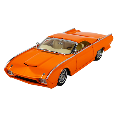 ミニカー 2890 The Danbury Mint Ford Thunderbird Danbury Mint 1962 Ford Thunderbird Custom Orange 1:24 Scale