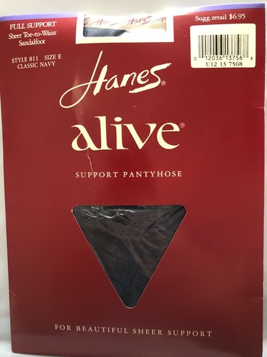 Vintage Hanes Alive Full Support Panty 
