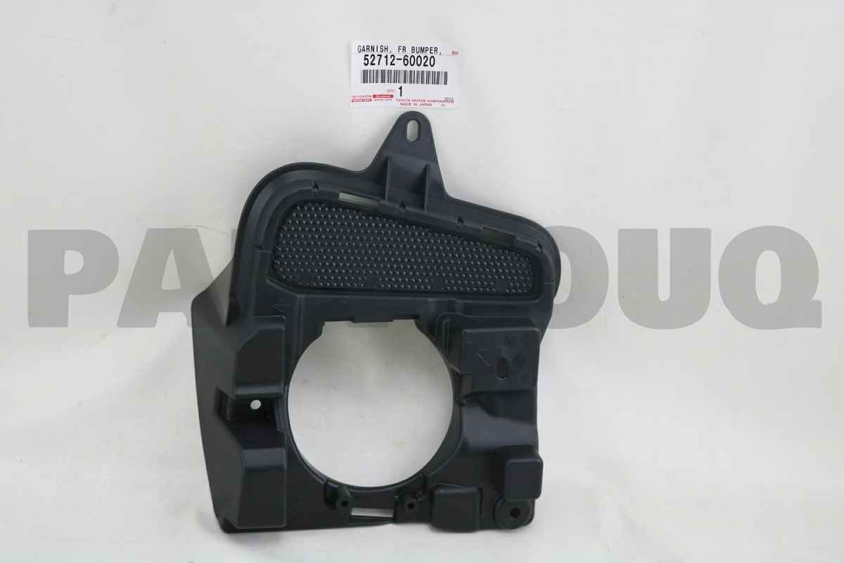 パーツ DT200 5271260020 Genuine Toyota GARNISH, FRONT BUMPER, LH 52712-60020 | eBay