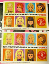 Vintage 1967    The World of Barbie Fashions Book 1 Mattel Toymakers VGC   