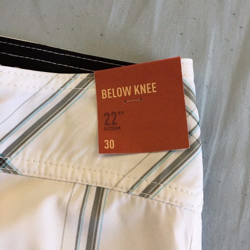 Mossimo Supply Below The Knee Men's Board Shorts Swim Size 28 Summer New - Picture 4 of 6