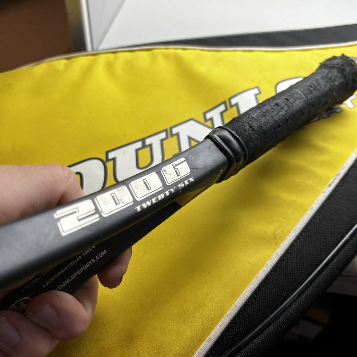 Dunlop 200G Tour Specifications Hotmelt Tennis Racquet W/case