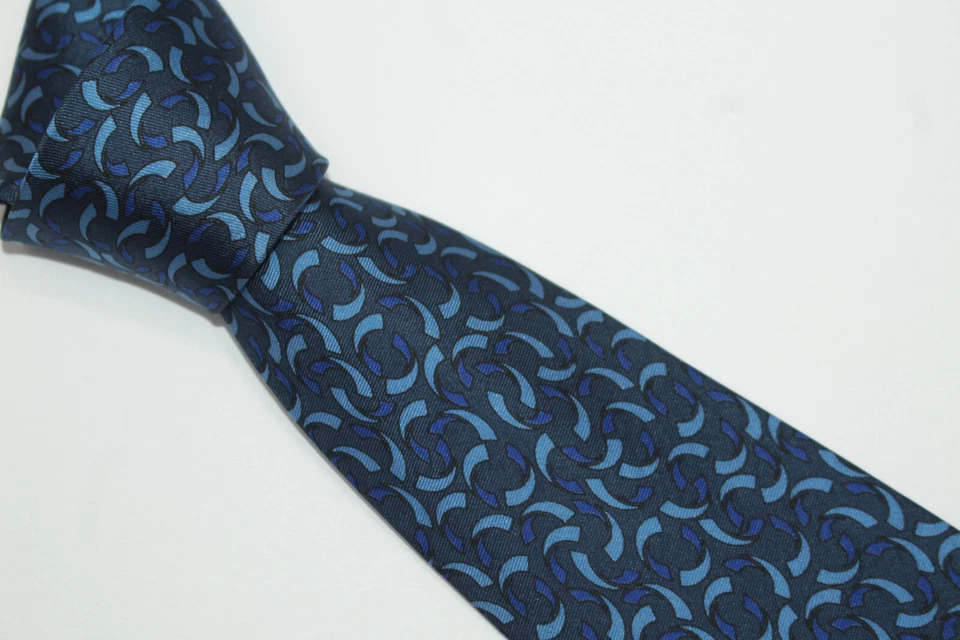 Corbata de seda NAZARENO GABRIELLI Hecha en Italia F71573 Foto 3 de 4