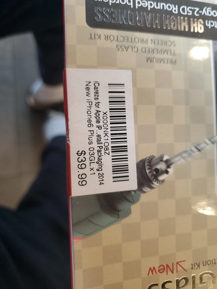 New iCarez True Glass Pro Screen Protection Kit Protector Apple Iphone 6 Plus - Image 3 of 4