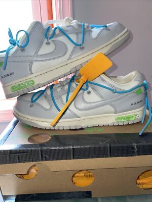 Dirty Dunk② jakebllockyoyo Size 8.5 - Nike Dunk Low x Off-White Lot 15 of 50 2021