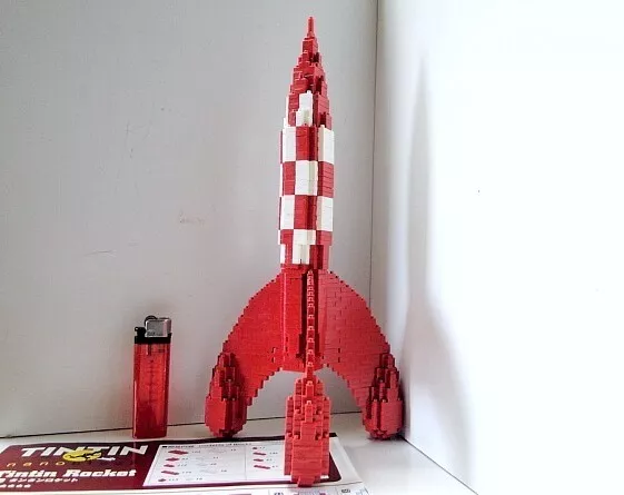 beslag dræne fuzzy Nanoblock TINTIN Tintin rocket Used F/S | eBay