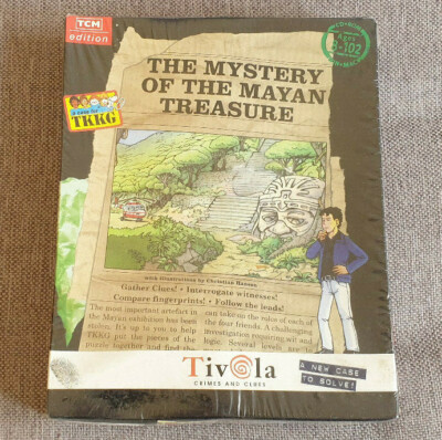 Mayan Computer Game PC Game TKKG The Mystery of the Mayan Treasure New Sealed Damaged | eBay