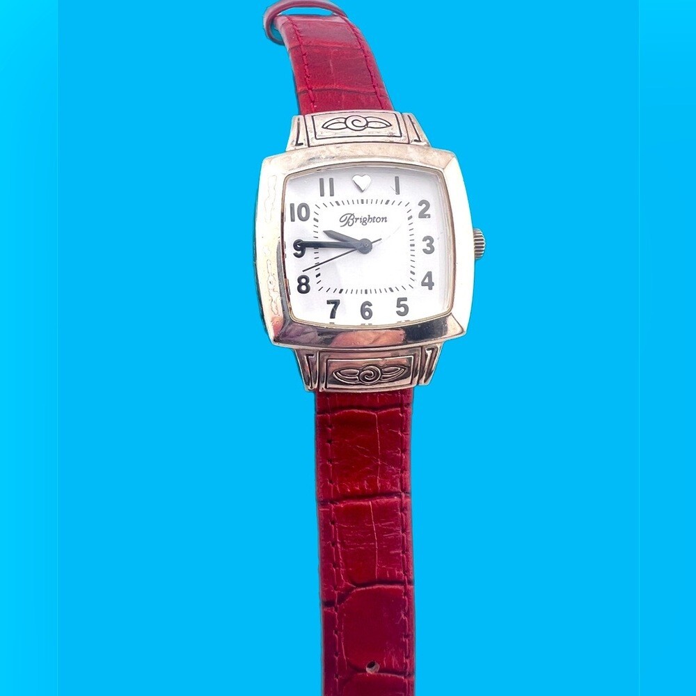 Brighton Women\'s Watch with Red Leather Strap s-l400.jpg main image 4