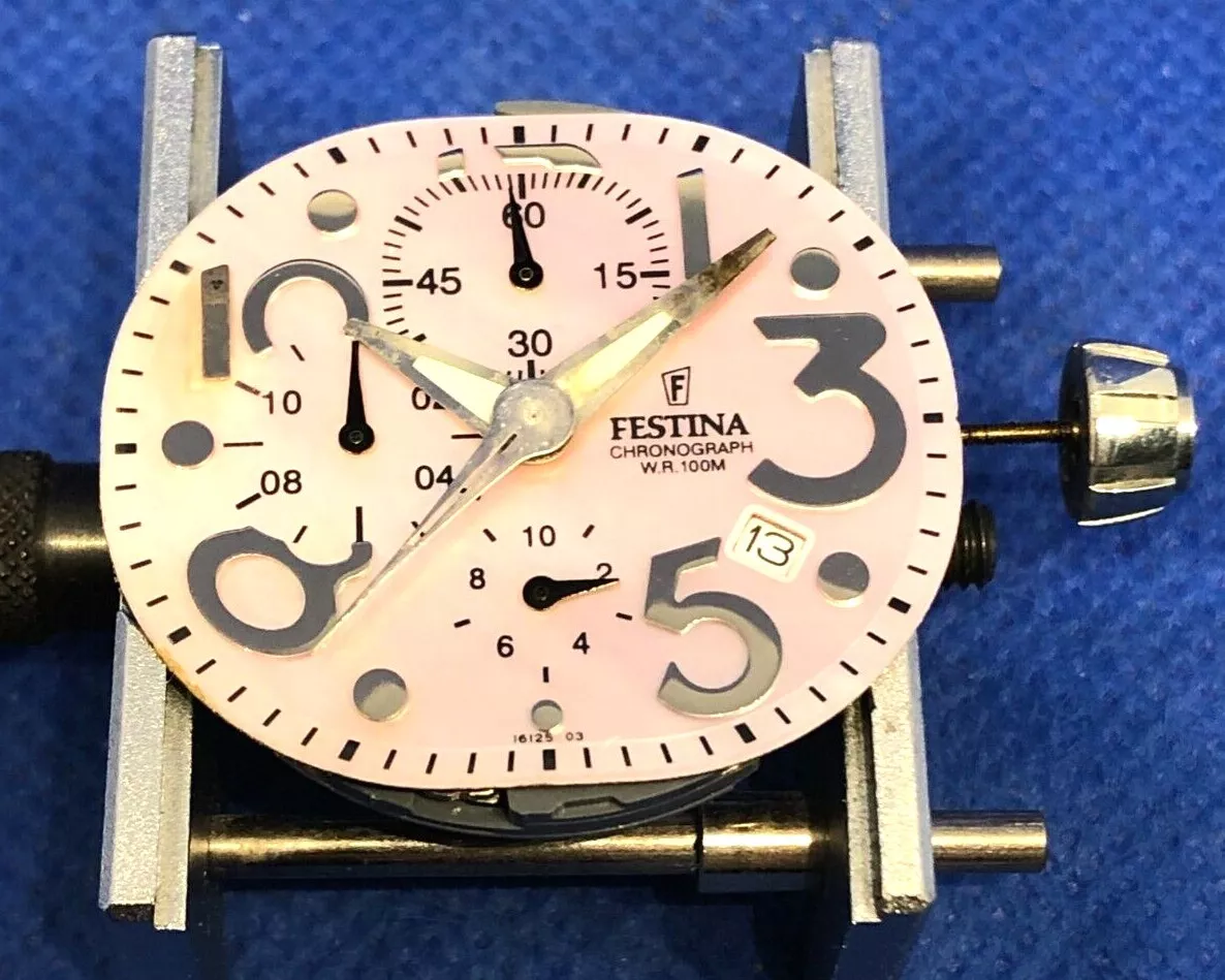 Mouvement Montre Clockwork Uhrwerk FESTINA 1612503 Chronograph