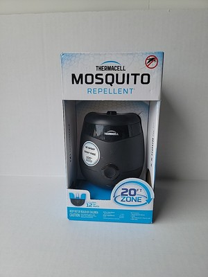 New~Thermacell Rechargeable Mosquito Repeller  20 Ft Zone Includes 12 hr Refill