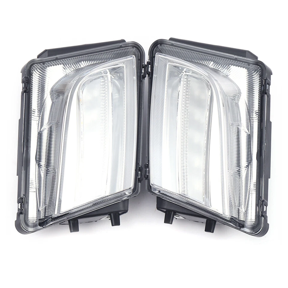 Bumper LED Fog Lights Daytime Running Lamps For Cadillac ATS 2013 2014 2015 2016 Foto 4 de 4