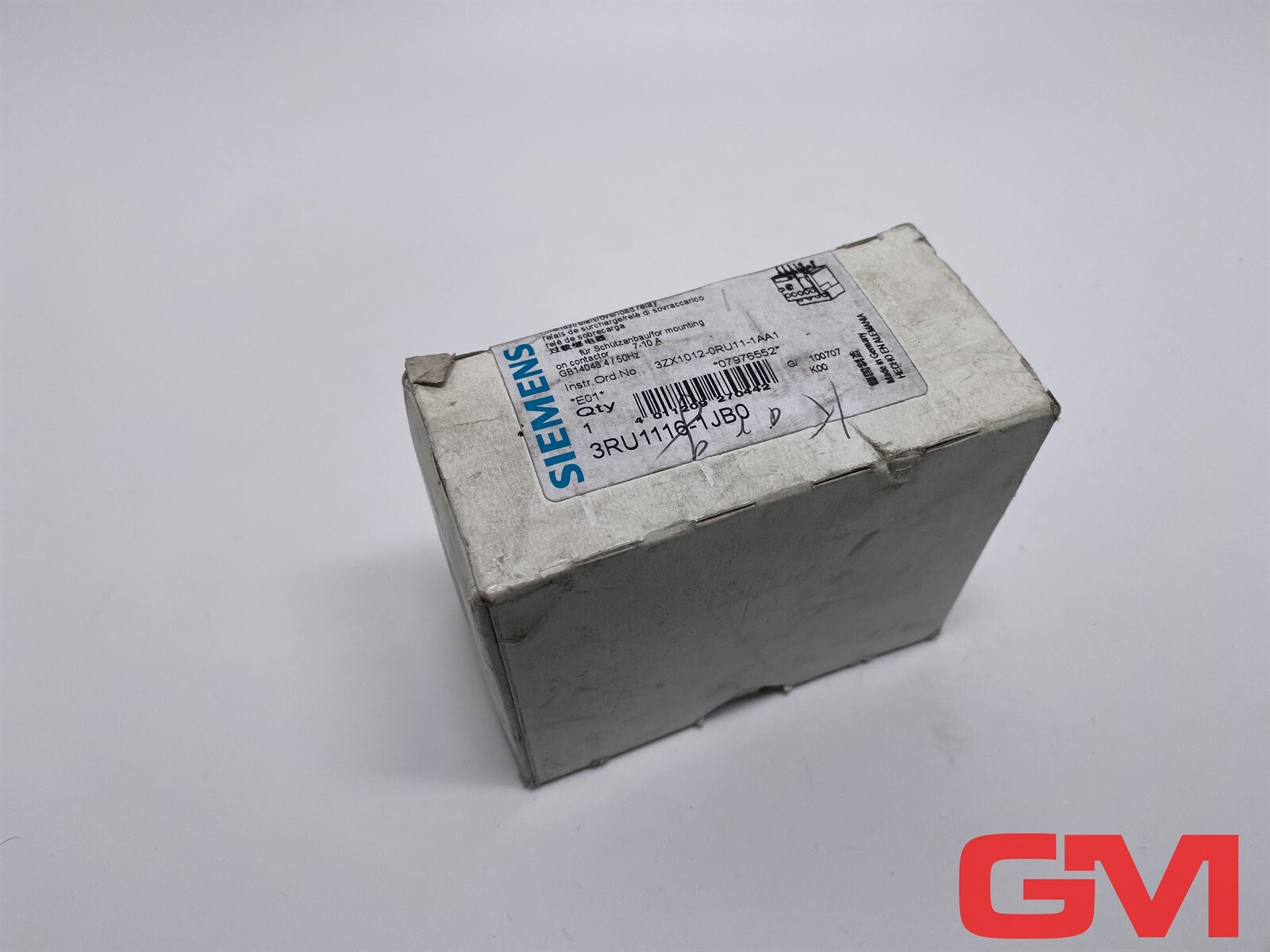Siemens Overload Relay 3RU1116-1JB0 7-10 A Motor Protection
