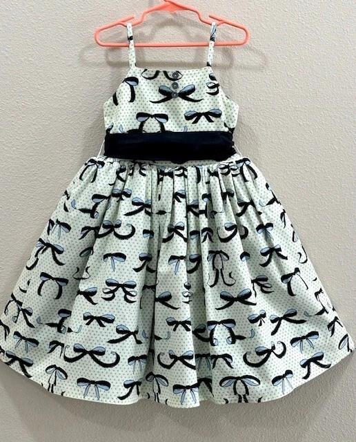 Vestido de fiesta urraca y mabel niñas talla 6 años Foto 3 de 4