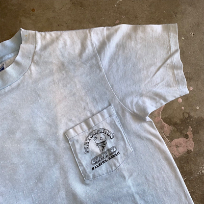 80s VINTAGE MATSUMOTO'S SHAVE ICE SHOP T-SHIRT HALEIWA NORTH SHORE