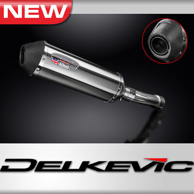Kawasaki ER5 1996-2007 Slip On 343mm X-Oval Stainless Steel Exhaust Muffler