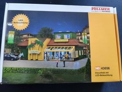 Vollmer 43656 H0 Discothek Bausatz mit LED-Beleuchtung OVP NEU