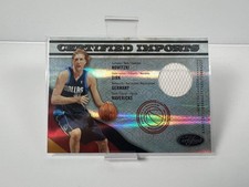 2009-10 Panini Certified - Certified Imports - Materials #04 - Dirk Nowitzki /99