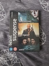 I Want Suspense - The Brave One/I Am Legend/Zodiac (Box Set DVD 2008)Brand New