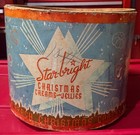 Original, 1937, E.J. Brach & Sons, STAR=BRIGHT Christmas Creams & Jellies Can — photo 1