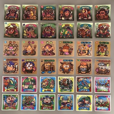Numerous Bikkuriman stickers, old series, 13th series, complete set (cho #QYF7ZP