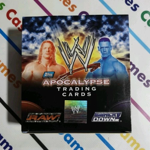 WWE SmackDown apocalypse Booster Box 24 Bustine Sealed Trading Card topps 2004