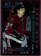 Eric Daze 1995-96 Finest #3 Rookie Chicago Blackhawks