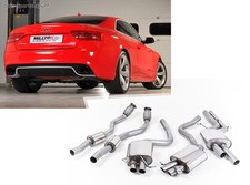 Milltek Edelstahl Duplex Sportauspuff-Komplettanlage ab Kat Audi RS5 B8