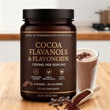 Black Forest High Flavanol Cocoa Powder And Flavonoids Supplements 1200mg
