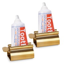 Toothpaste Tube Squeezer Dispenser, 2PCS Toothpaste Roller Squeezer Tool Stai...