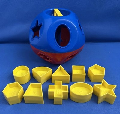 Vintage Tupperware Formsortierer Kugel Vintage Form O Kugel von Tupperware komplett