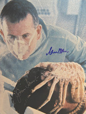CAST SIGNED RARE "ALIEN" PHOTO JOHN HURT IAN HOLM CAST SIGNED RARE "ALIEN" PHOTO JOHN HURT IAN HOLM