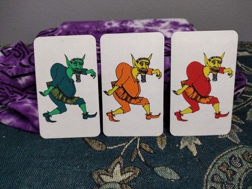 Il Satanasso "The Satan" Meneghello Playing Card Deck 1977 Limited Edition - Picture 6 of 11