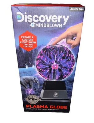 STEM Discovery MindBlown Plasma Globe Interactive Display Of Electricity 14+ New