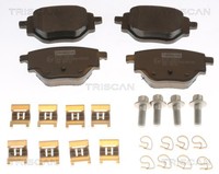Triscan Bremsbelagsatz Scheibenbremse 8110 10615 FüR Opel Corsa P2JO Hybrid Mhev