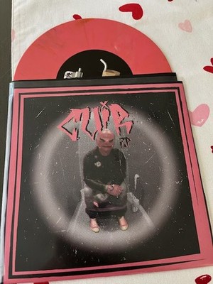 cuir s/t 7inch rare punk new wave pink vinyl oop import