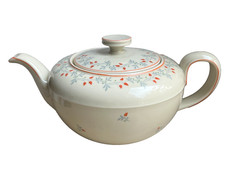 Bavaria Johann Haviland Teekanne mit Deckel geblümt Kanne 2-teilig GUT!