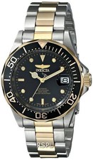 Invicta Pro-Diver Automatic Professional Japan Mov't Black Dial 8927 Mens Watch